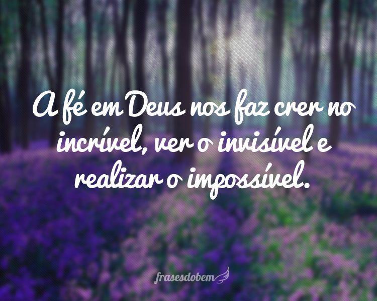a-fe-em-deus